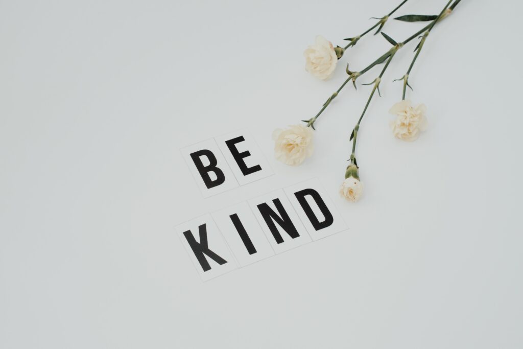 kindness can give you an edge