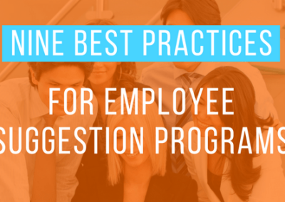 9 Best Practices for Employee Suggestion Programs