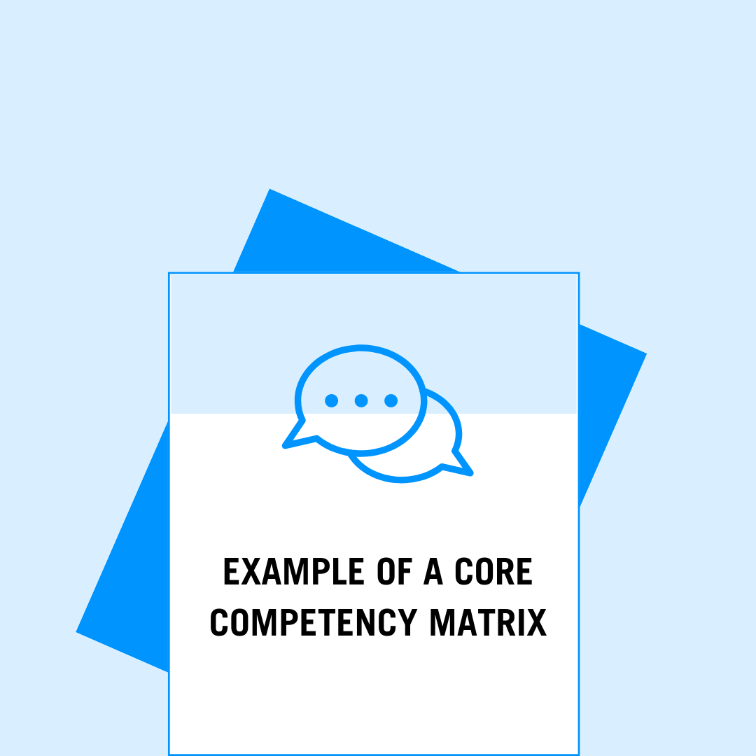 Core Competency Matrix