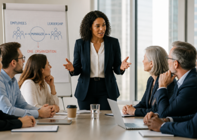 Do Your Managers Create an “Us vs. Them” Mentality? Here’s How to Know and What to Do About It.